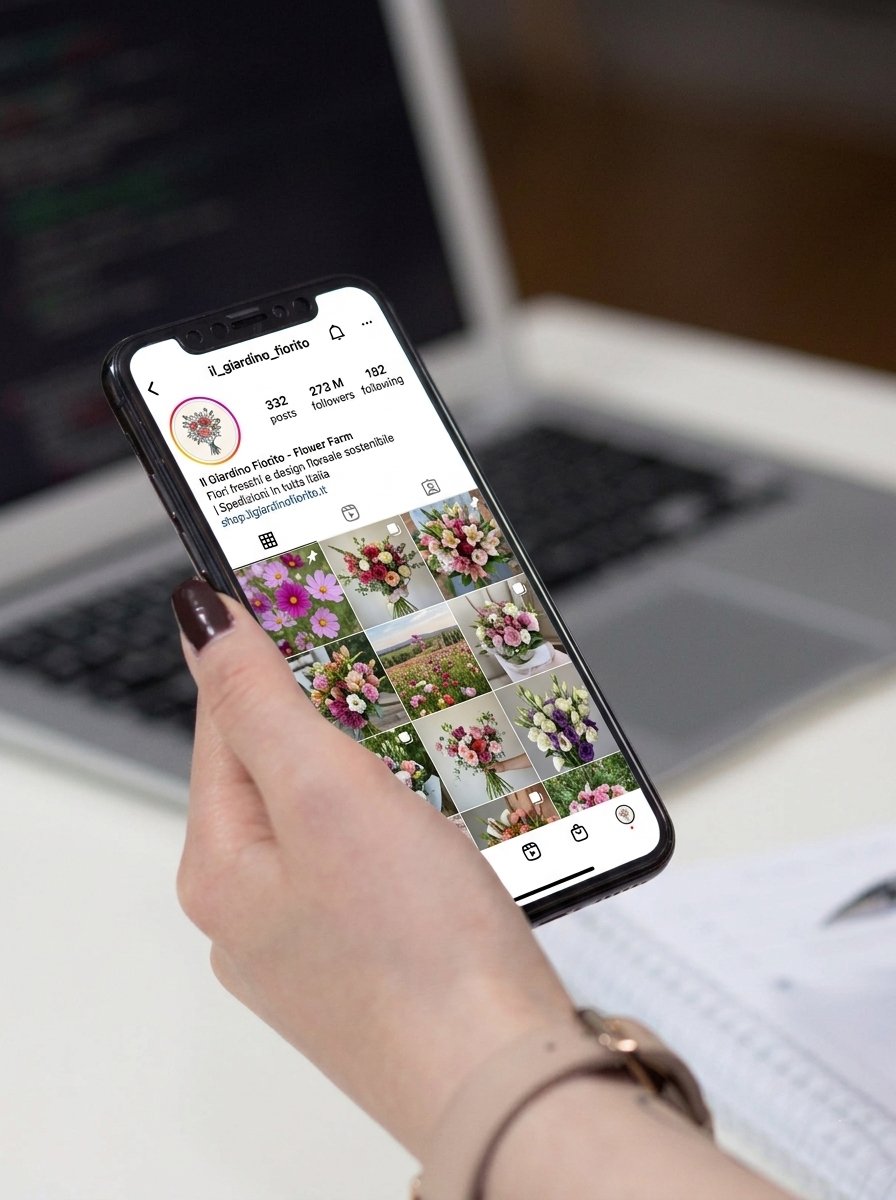Analisi comunicazione digitale per flower farm e fioristi